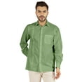thumbnail image 1 of Bestman Solid Formal Button Down Shirt For Men Long Sleeve With Patch Pocket Business Wear, 1 of 7