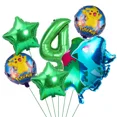thumbnail image 3 of 6 globos de fiesta de Pokémon, Pikachu, Squirtle, decoración para fiestas de cumpleaños de niños, decoración para baby shower, globos de helio, 3 of 5