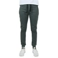 thumbnail image 2 of Men's Slim-Fit French Terry Jogger Sweatpants With Zipper Pockets, 2 of 8