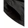 thumbnail image 3 of 3-Pack Men'S Casual Waist-Tie Loose-Fit Sports Cargo Shorts, Solid Color, Polyester 100%, Non-Stretch Fabric, Woven, with Pockets, Regular Fit for Outdoor Activities, 3 of 7