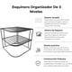 thumbnail image 3 of Esquinero Para Platos Negro, 3 of 6