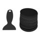 thumbnail image 5 of Kearding 20 piezas pegatina para bañera, tira adhesiva antideslizante negra redonda, pegatina de seguridad antideslizante práctica con raspador para Juegos de accesorios de baño Kearding HA015541-00, 5 of 6