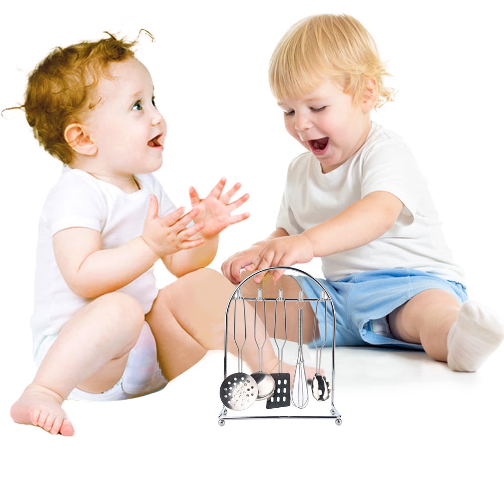 baby kitchen set steel