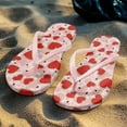 thumbnail image 5 of POLERO Heart-shaped Watermelon Flip Flops for Women Non-Slip Rubber Sole Comfortable Thong Sandals, 5 of 7