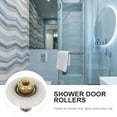 thumbnail image 2 of Shower Enclosures Metal 2Pcs 1.0X1.0X0.4In, 2 of 6