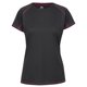 thumbnail image 1 of Trespass - Camiseta deportiva Viktoria para chica mujer (Carbón), 1 of 2