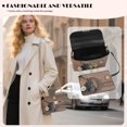 thumbnail image 3 of KUIFORTI Black Horse Crossbody Bags for Women Leather Durable Functional Woman Shoulder Bag Handbags Comfortable Shoulder Bag Wallets with Chain Strap for Daily Life, 3 of 7