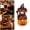 Black2, variant on Clearance! Zguuel Halloween Pumpkin Highland Cow Figurine, Resin Scottish Cow Statue with Jack-O'-Lantern, Farmhouse Tabletop Decor for Home