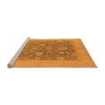 thumbnail image 2 of Ahgly Company Machine Washable Indoor Rectangle Oriental Orange Industrial Area Rugs, 3' x 5', 2 of 4