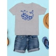thumbnail image 3 of Whale Outline With Symbols T-Shirt Juniors -Image by Shutterstock,  x-Large, 3 of 4