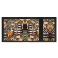 thumbnail image 4 of CHAQLIN Elastic Polyester Trifold Card Wallet with Thin Portable Children's Money Wallets for Outdoor, Vintage American Flag with Whitetail Deer & Camo Leaf Pattern Children's Wallet, 4 of 7