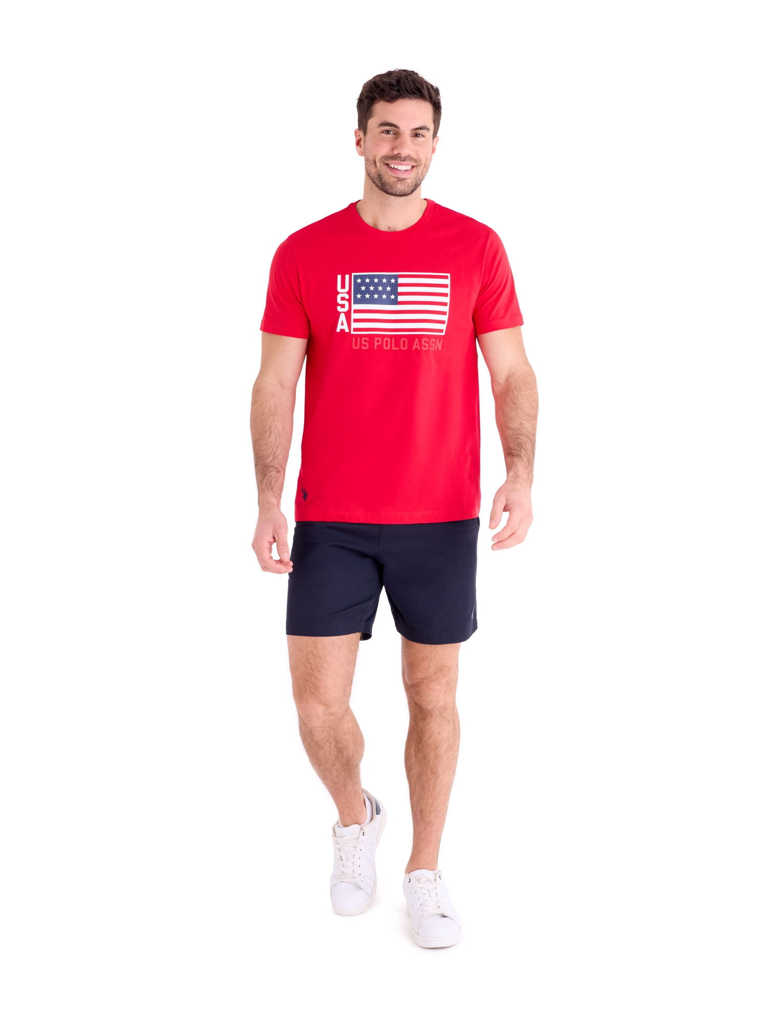 U.S. Polo Assn. Men's 8" Drawstring Short