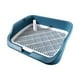 thumbnail image 3 of Bandeja sanitaria para perros, bandeja para orinar en interiores, antisalpicaduras para orina de mascotas en interiores y exteriores. Azul, 3 of 9