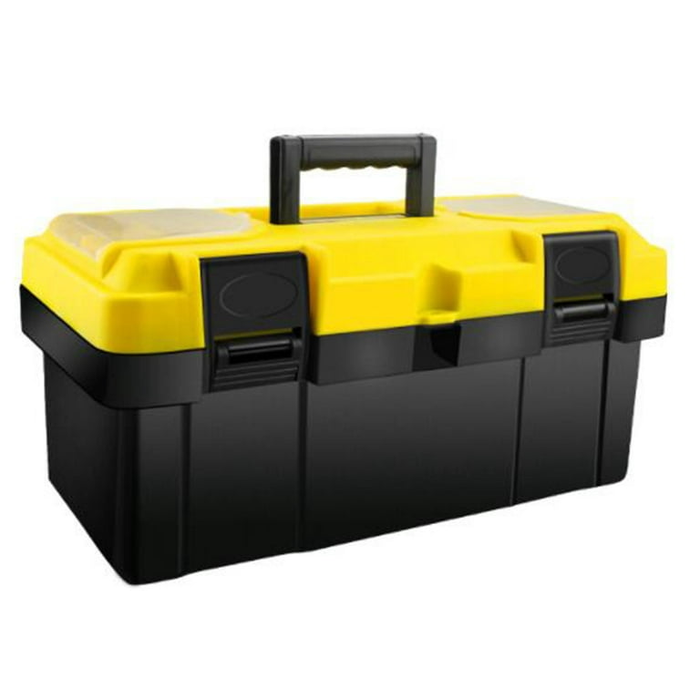 GENEMA Portable Plastic Toolbox for Organize Craft Supplies Small Toys Fishing  Tackles 