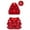 Red, variant on Alvivi Girls Sequins Dance Performance Outfits Sleeveless Halter Crop Top Skirt with Hair Band Set Hot Pink 13-14