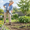 6 Teeth, variant on Manual Weeder Tool 4 Teeth Garden Weeding Rake With Adjustable Long Handle For Soil Loosening