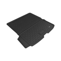 3D MAXpider Custom Fit Kagu Black Stowable Cargo Liner Compatible with Volvo XC90 2015-2025 - Behind 2nd Row Cargo Liner