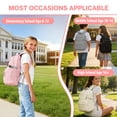 thumbnail image 4 of Gynky School Backpack College High Middle School Student, Cute Bookbag Fashion Aesthetic Laptop Backpacks Lightweight Travel Daypack for Teens Women, 4 of 9