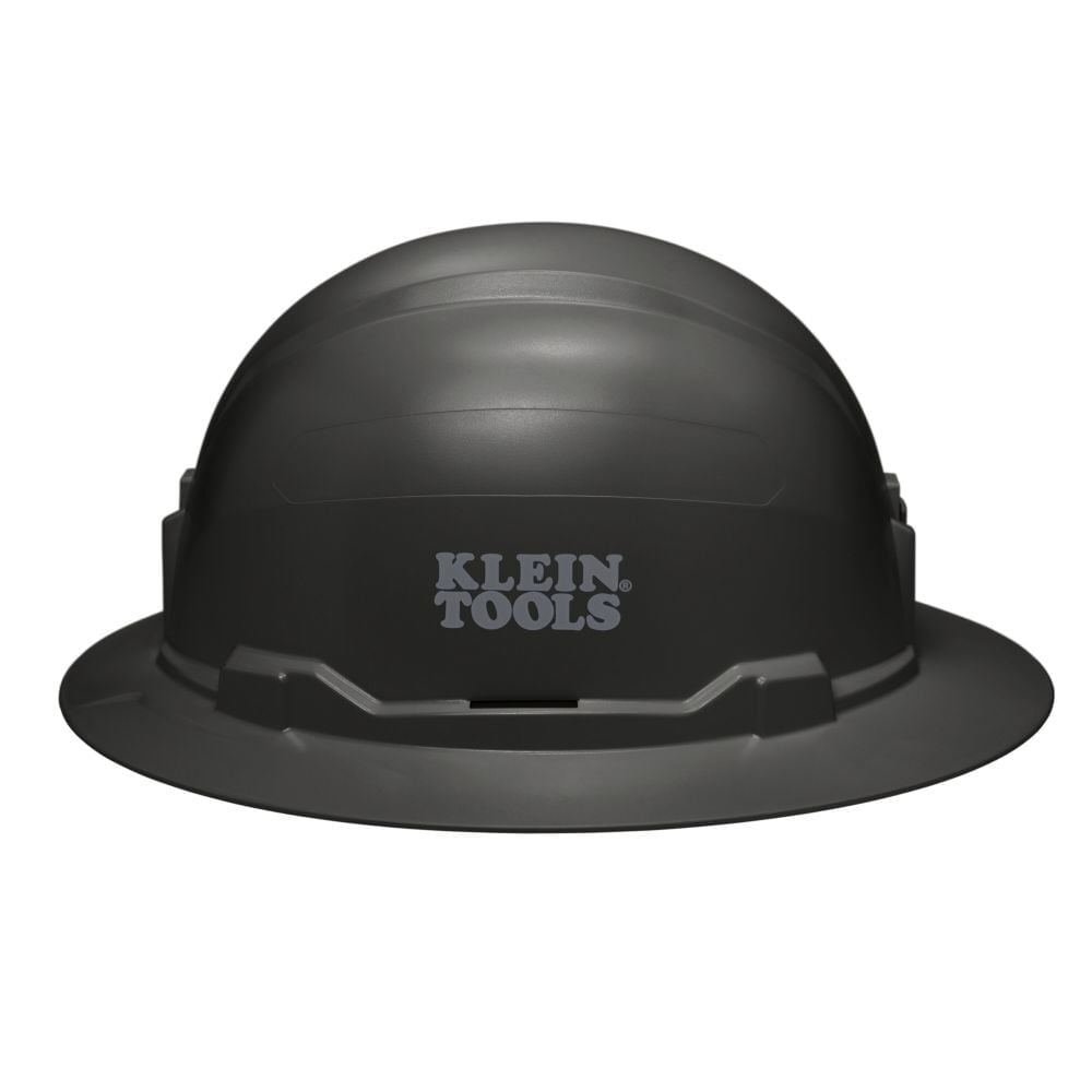 Klein Tools Full Brim Style Non-Vented Hard Hat Black
