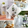 thumbnail image 5 of Efavormart Set of 3 White Rustic Wooden Crate Boxes, Nesting Crates Storage Decorative Boxes With Built-in Handles for Decorative Farmhouse Wooden Container Boxes for Storage, 5 of 9