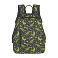 thumbnail image 3 of Balery Dinosaur Skeleton Lightweight Backpack for Men and Women - Durable and Water-Resistant, Ideal for School, Work, Travel, and Everyday Use, 3 of 9