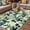 Bronze, variant on Blueberry Botanical Outdoor Rug for Patio/Deck/Porch, Non-Slip Large Area Rug 4 x 6 Ft, Green Spring Leaves Branches Indoor Outdoor Rugs Washable Area Rugs, Reversible Camping Rug Carpet Runner