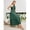 Dark Green-XS, variant on Dark Green One Shoulder Ruched Bodice Layered Pleated Maxi Dress