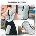 thumbnail image 5 of Honeii Cute Cat Print Neoprene Glasses Case,Spacious for Sunglasses and Eyeglasses,Zipper Eyeglass Case With Belt Clip, 5 of 5