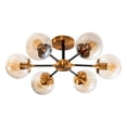 thumbnail image 3 of Lámpara de techo opulent, acabado dorado, 6 luces E27 40W, 3 of 6