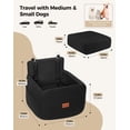 thumbnail image 2 of Asiento de coche para perros Petcozife para perros pequeños y medianos de hasta 16 kg, 2 of 9