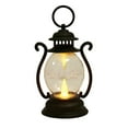 thumbnail image 2 of Soumake Retro LED Electronic Candle Lamp Long-Lasting Safe Eco-Friendly Decorative Gift Lantern with Easy Battery Replacement, 2 of 8