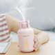 thumbnail image 4 of Humidificador 300ml Perfecl Mini humidificador difusor de aroma Rosado, 4 of 8