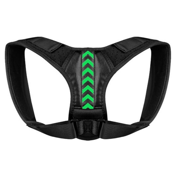 BRIGHTFUFU 1pc Corrector de jorobado Corrector de postura ajustable Soporte de espalda superior práctico