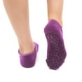 thumbnail image 3 of Chaussettes de Yoga Rondes pour Femmes, Dos Ouvert Croisé, Chaussettes de Danse, 3 of 3