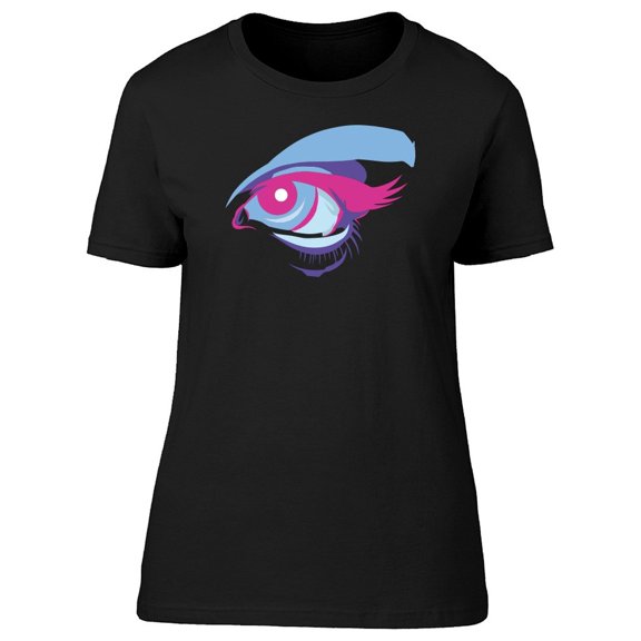 Eye Makeup In Ultra Violet Light Tee Men's -Image by Shutterstock