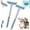 2pcs, variant on 3 in 1 Pet Hair Remover, Multifunctional Pet Hair Remover, PetHair Removal Tool With Extra Long Handle for Furniture, Carpet, Clothes, Bedding, Floor, Car, Window (1pcs)