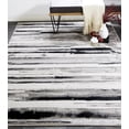 thumbnail image 5 of HomeRoots 511526 12 x 15 ft. Silver Gray & Black Abstract Stain Resistant Rectangle Area Rug, 5 of 5