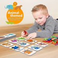 thumbnail image 2 of Numbers And Alphabets Flash Cards Set, Abc Wooden Letters And Numbers, Puzzle Game Educational Toys, 2 of 4