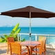 thumbnail image 4 of Fiudx Tela para Sombrilla, Funda Impermeable de Repuesto, Tela Tipo Banana de Fácil Instalación, Parasol Duradero con Orificios de Ventilación, Ideal para Jardín y Playa, Ideal para Disfrutar Al Aire, 4 of 5
