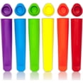 thumbnail image 1 of Moldes para paletas de hielo 6 PCS Moldes de silicona para paletas de hielo Moldes para paletas de hielo de varios colores Moldes para paletas Sincero Hogar, 1 of 7