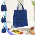thumbnail image 1 of Bowayaoa Insulated Lunch Bag Large Tote Cooler for Work School Picnic, Reusable Lunch Box with Insulation, Blue, 1 of 7