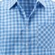 thumbnail image 3 of Blusa y camisa de manga larga con cuello vuelto para hombre, blusa informal a la moda con botones, cómoda y de manga larga con cuello vuelto, blusa de poliéster para hombre., 3 of 5