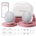 thumbnail image 1 of Extractor de leche Momcozy M9 manos libres con control por app, paquete de 2, 1 of 7