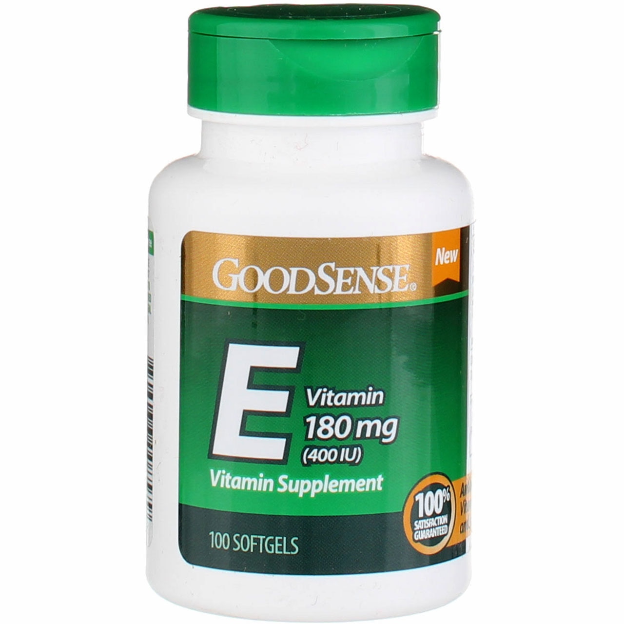GoodSense Vitamin E Supplement Softgels, 180 mg, 100 Ct