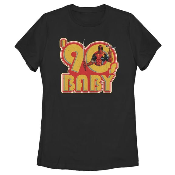 Women's Marvel: Deadpool 90's Baby Graphic T-Shirt