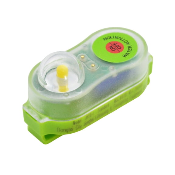 High Sight Waterproof LED Safety Strobe Light Survival Equipment Plastic for Sailing Camping Emergency Situations