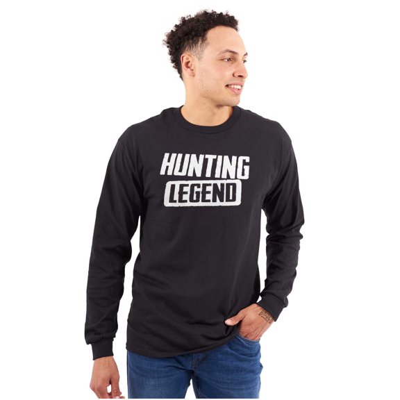 Hunting Legend Awesome Hunter Long Sleeve TShirt Men Women Brisco Brands S
