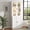 White, variant on IDEALSOUL 71" Tall Display Cabinet, Black Wooden Bookcase with Door, Cabinet with Charging Station and LED Lights for Living Room, Office, Bedroom