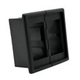 thumbnail image 1 of 2 Pandillas Marine rocker for boat Switch Clip Panel Panel Patrulla Holder Carcasa Negro, 1 of 7