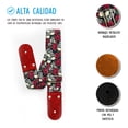 thumbnail image 2 of Correa para guitarra Strap o Tahali para guitarra acústica, bajo eléctrico, guitarra eléctrica Kidam  Calaberas & Rosas, 2 of 5